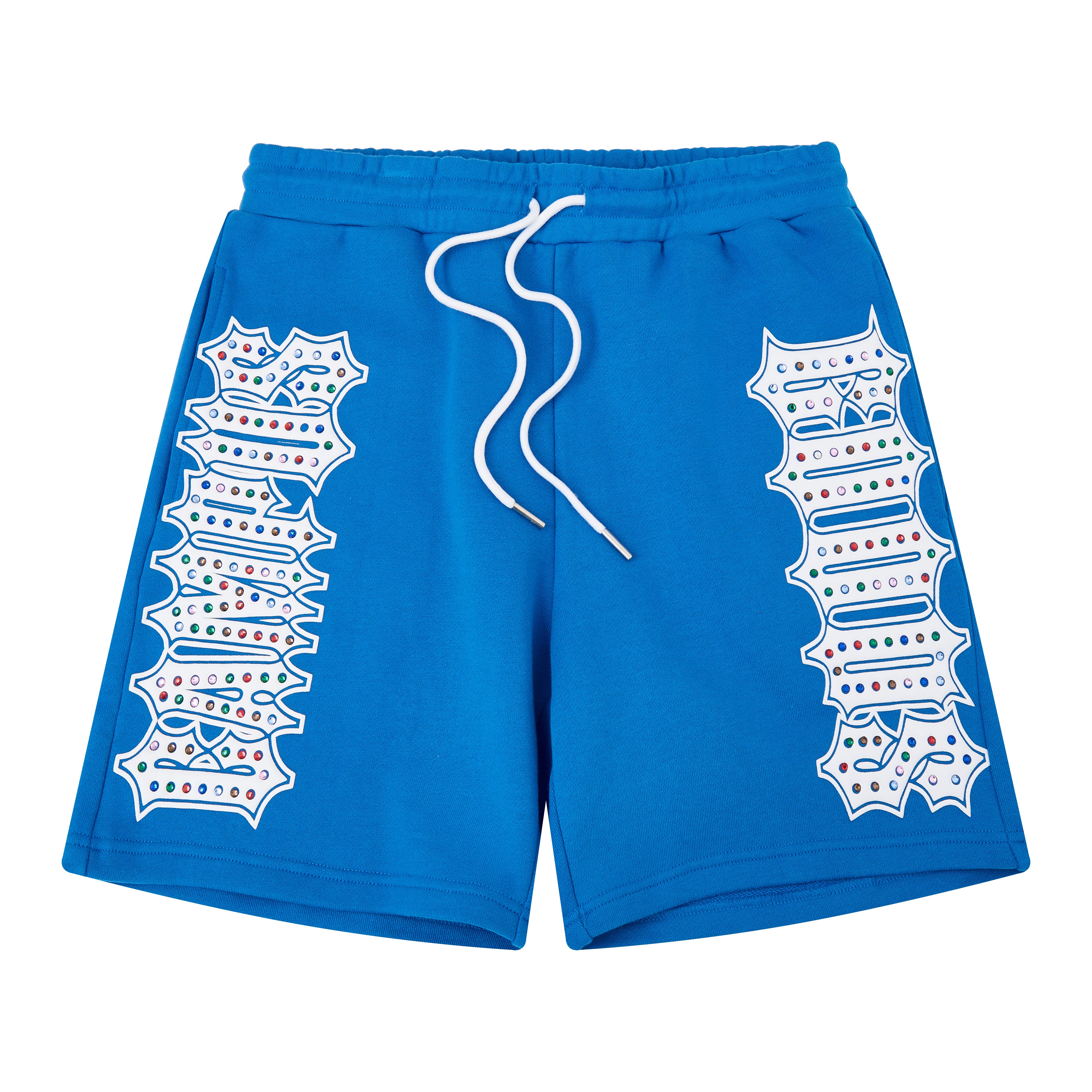 Vengeance Gemstone Sweat Shorts (Blue)